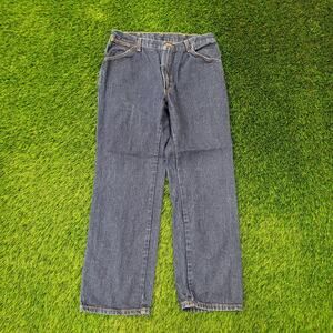 Vintage 90s Big-Ben Straight Jeans 32x29 Dark-Wash Workwear